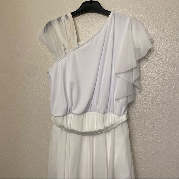 WEISSMAN Dance Costume dress ballet lyrical white Fathers And Daughter MA adult - Picture 5 of 12